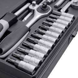 BERNSTEIN Tools for Electronics sada nástrčných klíčů, metrický, 1/4 (6,3 mm), 15dílná, 6-320