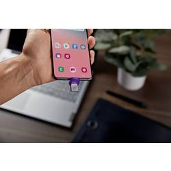Kingston DataTraveler microDuo 3C USB flash disk Retail 256 GB nerezová ocel, fialová DTDUO3CG3/256GB USB 3.2 (Gen 1x1) , USB-C®