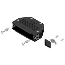 Conec SnapLock 16-003290E D-SUB pouzdro Pólů: 50 plast 90 °, 180 ° černá 1 ks