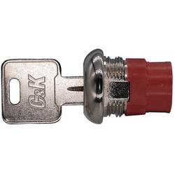 C & K Switches Y1011U2C203NG Switch lock Y Series klíčový spínač 125 V/AC, 28 V/DC 4 A 1x zap/zap 1 ks