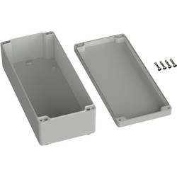 TRU COMPONENTS TC-9065704 Průmyslová skříň 340 x 150 x 100 ABS šedobílá (RAL 7035) 1 ks