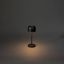 Konstsmide 7835-750 Lille Akumulátorová stolní LED lampa 2.2 W teplá bílá černá