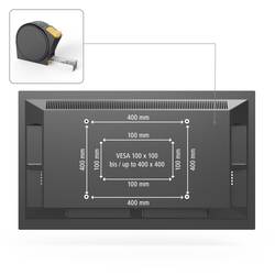 Hama 00220810 TV držák na zeď 81,3 cm (32) - 165,1 cm (65) integrovaná vodováha
