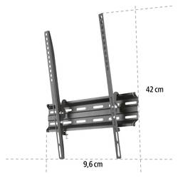 Hama 00220810 TV držák na zeď 81,3 cm (32) - 165,1 cm (65) integrovaná vodováha
