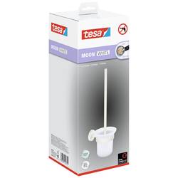 tesa MOON WHITE souprava kartáč na WC lepidlo kov