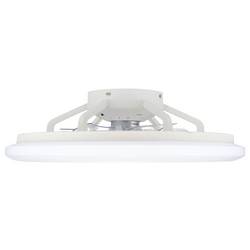 Lucci AIR stropní ventilátor 20 W (Ø) 50 cm bílá s dálkovým ovládáním, s osvětlením