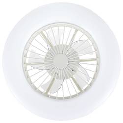 Lucci AIR stropní ventilátor 20 W (Ø) 50 cm bílá s dálkovým ovládáním, s osvětlením