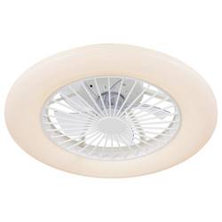 Lucci AIR stropní ventilátor 20 W (Ø) 50 cm bílá s dálkovým ovládáním, s osvětlením