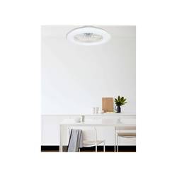 Lucci AIR stropní ventilátor 20 W (Ø) 50 cm bílá s dálkovým ovládáním, s osvětlením