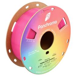 Polymaker CA02002 Panchroma™ Translucent vlákno pro 3D tiskárny PLA plast 1.75 mm 1000 g průsvitná, purpurová 1 ks