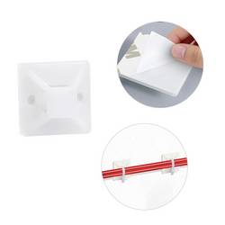 TRU COMPONENTS úchytka 1571804 4cestný vstup pro provlečení transparentní 50 ks