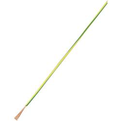 TRU COMPONENTS 1571384 lanko/ licna, LiY, 1 x 0.50 mm², zelená, žlutá, 10 m