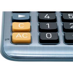 Casio MS-88EM stolní kalkulačka, displej (počet míst) 8, solární napájení, modrá