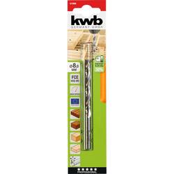 kwb 511908 spirálový vrták do dřeva 8 mm Celková délka 117 mm 1 ks