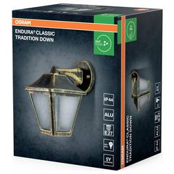 OSRAM HOMELIGHTING ENDURA Classic Tradition Down E27 Gold 4099854452352 venkovní nástěnné LED osvětlení LED E27 zlatá