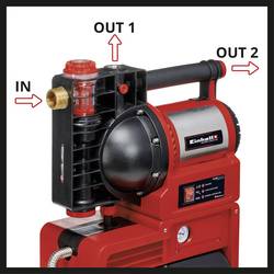 Einhell 4173530 GE-WW 1246 N FS domácí vodárna 4600 l/h
