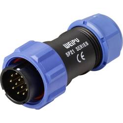 Weipu SP2110 / P 12 II kulatý faston, 1 ks