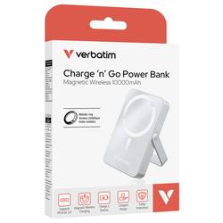 Verbatim Charge n Go powerbanka Li-Pol, 10000 mAh, Power Delivery 3.0, QC 3.0, USB-C®, modrá
