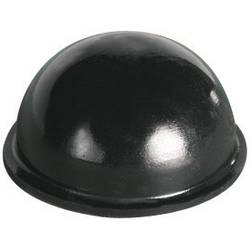PB Fastener BS-08-BK-R-7 podstavná nožka přístrojová samolepicí, kulatá černá (Ø x v) 17.8 mm x 9.6 mm 7 ks Piece
