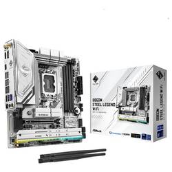 ASRock B860M Steel Legend WiFi Základní deska Socket (PC) Intel® 1851 Tvarový faktor ATX