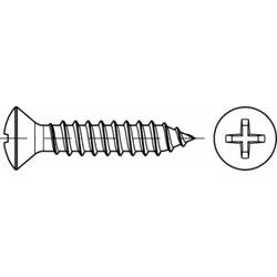 TOOLCRAFT TO-5377680 šrouby do plechu s čočkovou hlavou 13 mm křížová drážka Philips nerezová ocel A2 500 ks