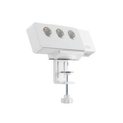 SpeaKa Professional Univerzální Držák svorky pro zásuvkovou lištu SP-PSH-001 SP-13403152 bílá 1 ks