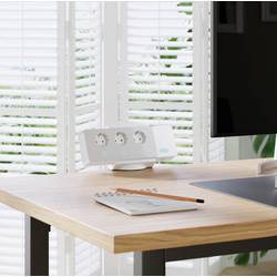 SpeaKa Professional Univerzální Držák svorky pro zásuvkovou lištu SP-PSH-001 SP-13403152 bílá 1 ks