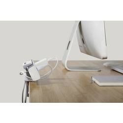 SpeaKa Professional Univerzální Držák svorky pro zásuvkovou lištu SP-PSH-001 SP-13403152 bílá 1 ks