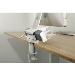 SpeaKa Professional Univerzální Držák svorky pro zásuvkovou lištu SP-PSH-001 SP-13403152 bílá 1 ks