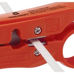 TOOLCRAFT TO-6609318 HSK-4132 odizolovací kleště Vhodné pro odizolovací kleště koaxiální kabel, Kulaté kabely