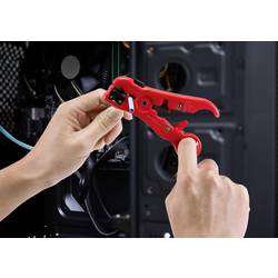 TOOLCRAFT TO-6609318 HSK-4132 odizolovací kleště Vhodné pro odizolovací kleště koaxiální kabel, Kulaté kabely