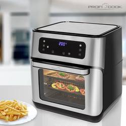Profi Cook PC-FR 1200 H horkovzdušná fritéza 1 500 W černá/ocelová