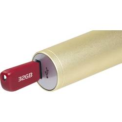 Technaxx BT-X31 AUX, USB zlatá, bílá