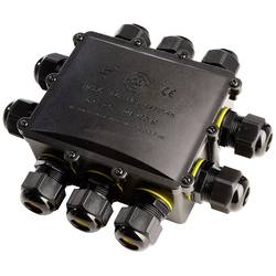 Deko Light 930574 10cestný rozdělovač 450 V černá