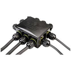 Deko Light 930574 10cestný rozdělovač 450 V černá