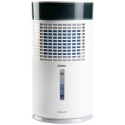 DOMO Air Cooler Chillizz ochlazovač vzduchu 9.6 W (Ø x v) 204 mm x 380 mm bílá, černá s časovačem, se zvlhčovačem vzduchu, LED displej