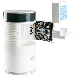 DOMO Air Cooler Chillizz ochlazovač vzduchu 9.6 W (Ø x v) 204 mm x 380 mm bílá, černá s časovačem, se zvlhčovačem vzduchu, LED displej