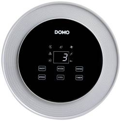 DOMO Air Cooler Chillizz ochlazovač vzduchu 9.6 W (Ø x v) 204 mm x 380 mm bílá, černá s časovačem, se zvlhčovačem vzduchu, LED displej