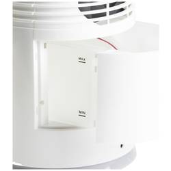 DOMO Air Cooler Chillizz ochlazovač vzduchu 9.6 W (Ø x v) 204 mm x 380 mm bílá, černá s časovačem, se zvlhčovačem vzduchu, LED displej
