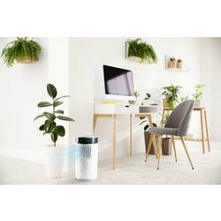 DOMO Air Cooler Chillizz ochlazovač vzduchu 9.6 W (Ø x v) 204 mm x 380 mm bílá, černá s časovačem, se zvlhčovačem vzduchu, LED displej
