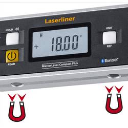 Laserliner MasterLevel Compact Plus 081.265A digitální vodováha s magnetem 30 mm 360 °
