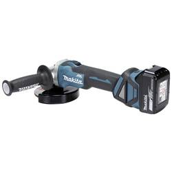 Makita Akku-Winkelschleifer 18V 2x5Ah DGA511RTJ m.LG im MACPAC DGA511RTJ Akumulátorová úhlová bruska 125 mm, vč. 2x aku, vč. nabíječky, kufřík, 18 V, 5 Ah