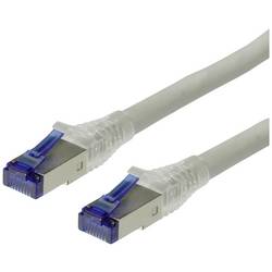 Roline 21.15.0873 RJ45 síťové kabely, propojovací kabely CAT 6A S/FTP 70.00 m šedá dvoužilový stíněný, plný drát 1 ks