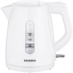 Severin WK 3411 rychlovarná konvice, ochrana proti přehřátí, bílá, 3411-000