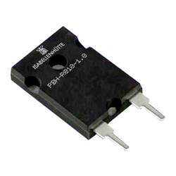 Isabellenhütte PBH-1R00-F1-1.0 PBH-1R00-F1-1.0 metalizovaný rezistor 1 Ω THT 10 W 1 % 1 ks Tube