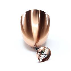 Deko Light Bell 342052 závěsné světlo LED, halogenová žárovka E27 40 W měděná