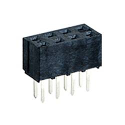 Molex vestavná zásuvková lišta (standardní) 28, rozteč 2 mm, 791077013, 1 ks Tube