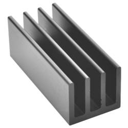 Fischer Elektronik SK470-100SA SK470-100SA lisovaný chladič 17 K/W (d x š x v) 11.8 x 8 x 100 mm