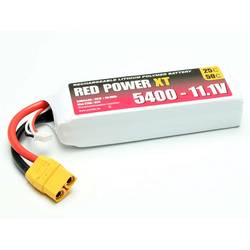 Red Power 15438 akupack Li-Pol (modelářství), 11.1 V, 5400 mAh, články 3, Softcase, XT90