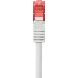 Renkforce RF-4724266 RJ45 síťové kabely, propojovací kabely CAT 6 S/FTP 5.00 m šedá s ochranou, pozlacené kontakty, samozhášecí 1 ks